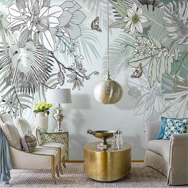 wallpapers nordic tropical plant flowers wallpaper for living room modern minimalist interior background mural wall paper home decor
wallpapers nordic tropical plant flowers wallpaper for living room modern minimalist interior background mural wall paper home decor