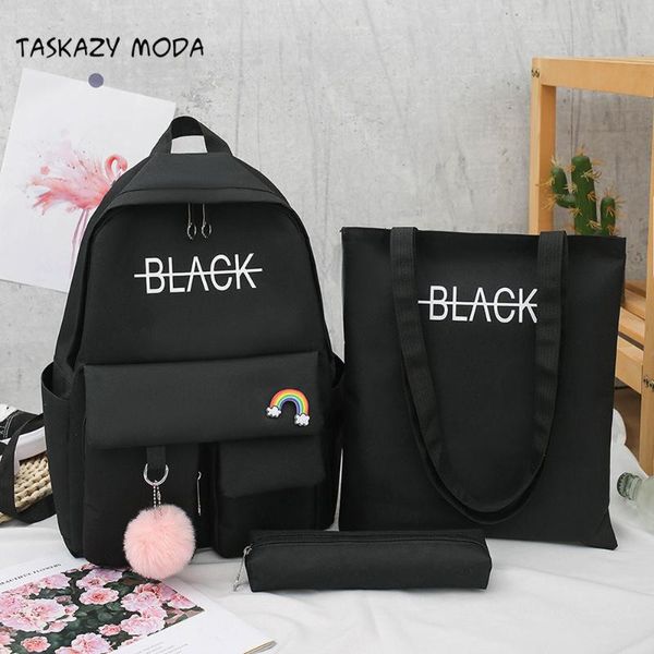 backpack 3/set canvas school bags for teenager girls students women travel lapbackpacks female book 2021
backpack 3/set canvas school bags for teenager girls students women travel lapbackpacks female book 2021