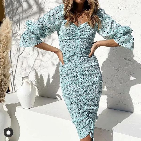 casual dresses 2021 summer bandage dress women v neck blue floral long sleeve bodycon evening party, Black;gray
casual dresses 2021 summer bandage dress women v neck blue floral long sleeve bodycon evening party, Black;gray