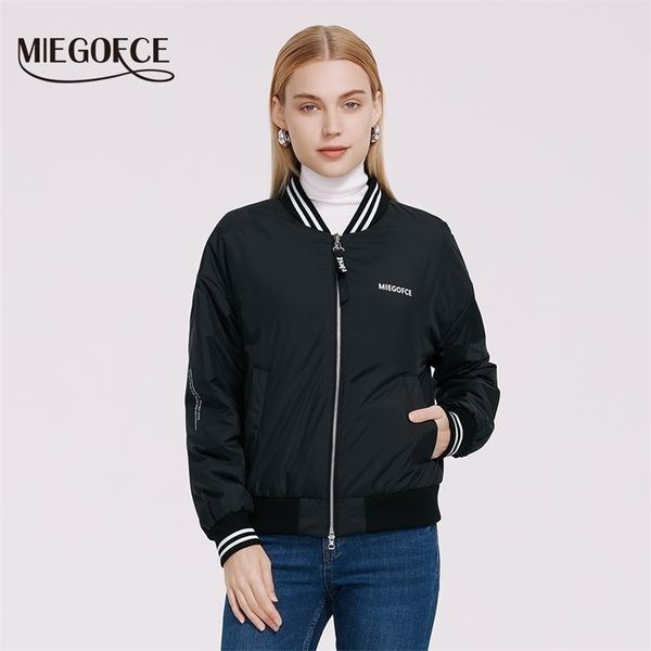 miegofce jacket women windproof quilted quirky jacket sport classic occasion casual jacket knitted neck 211007, Black
miegofce jacket women windproof quilted quirky jacket sport classic occasion casual jacket knitted neck 211007, Black