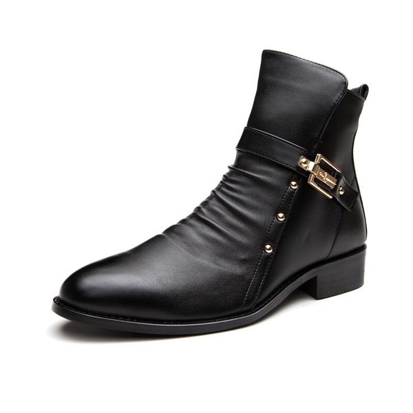 boots men casual business wedding formal cow leather shoes platform brogue carving bullock ankle boot gentleman botas male, Black
boots men casual business wedding formal cow leather shoes platform brogue carving bullock ankle boot gentleman botas male, Black