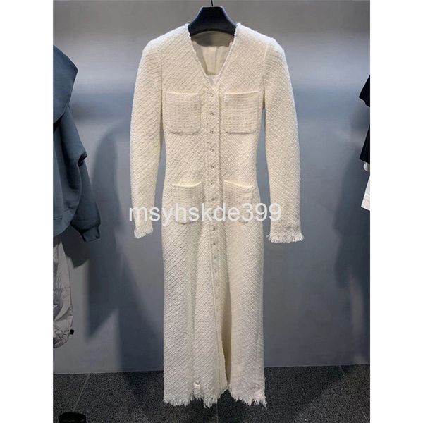 casual dresses aw king 21 autumn style small fragrance woolen dress tassel long sleeved cardigan women, Black;gray
casual dresses aw king 21 autumn style small fragrance woolen dress tassel long sleeved cardigan women, Black;gray