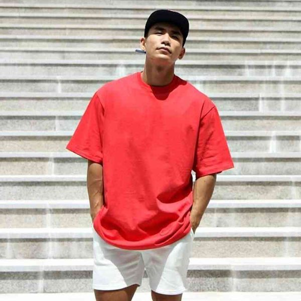 new fashion short sleeves oversized o neck solid t-shirt men's cotton summer casual fitness gym clothing tees shirt plus size 210421, White;black
new fashion short sleeves oversized o neck solid t-shirt men's cotton summer casual fitness gym clothing tees shirt plus size 210421, White;black