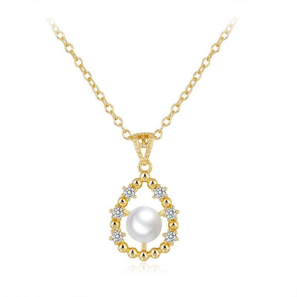 pendant necklaces harong pearl classic jewelry party copper gold chain cute mini zircon round charm choker necklace woman gift, Silver 
pendant necklaces harong pearl classic jewelry party copper gold chain cute mini zircon round charm choker necklace woman gift, Silver