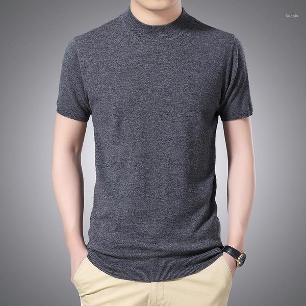 100% wool short sleeve sweater shirt 2021 spring autumn half turtleneck men knitted pure cashmere pullovers sweaters men's, White;black
100% wool short sleeve sweater shirt 2021 spring autumn half turtleneck men knitted pure cashmere pullovers sweaters men's, White;black