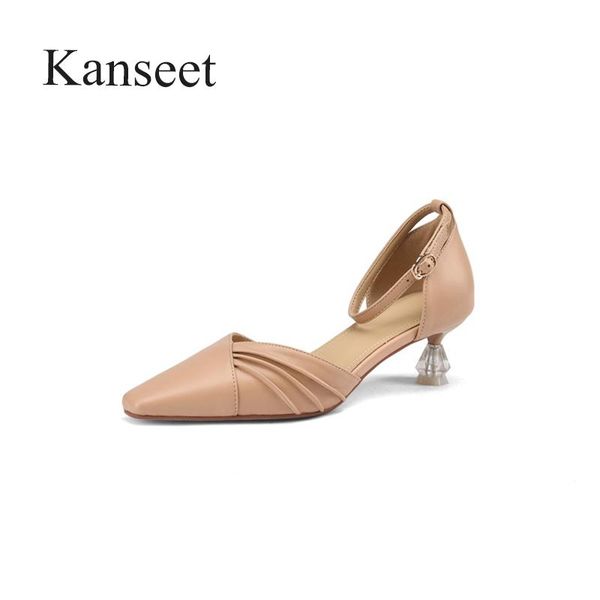 sandals kanseet shoes women summer shallow strange style crystal heels genuine leather prom party mid buckle, Black
sandals kanseet shoes women summer shallow strange style crystal heels genuine leather prom party mid buckle, Black