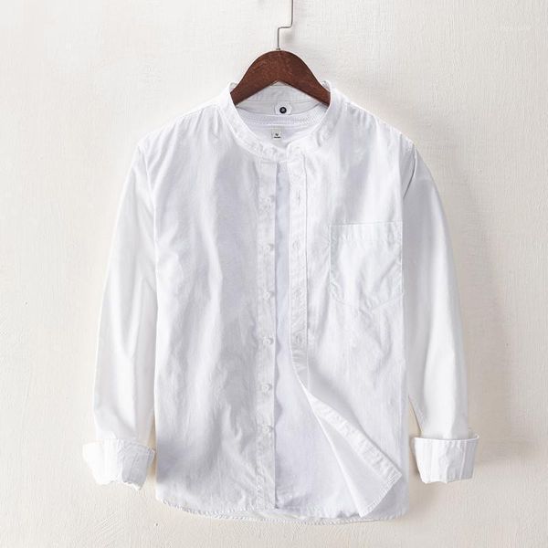 suehaiwe's brand italy cotton shirt men casual stand collar white shirts for trendy comfortable mens chemise camisa men's, White;black
suehaiwe's brand italy cotton shirt men casual stand collar white shirts for trendy comfortable mens chemise camisa men's, White;black