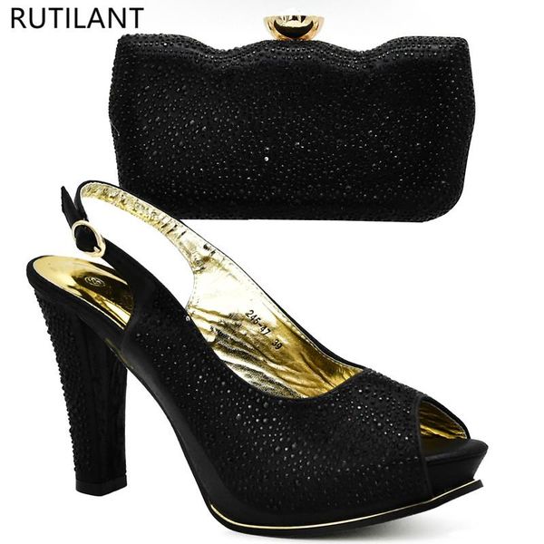 dress shoes arrival african matching and bags italian in women latest shoe bag set decorated with rhinestone, Black
dress shoes arrival african matching and bags italian in women latest shoe bag set decorated with rhinestone, Black