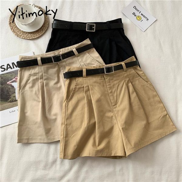 women's shorts women 3xl plus size short feminino high waisted for harajuku khaki beige black with belt summer, White;black
women's shorts women 3xl plus size short feminino high waisted for harajuku khaki beige black with belt summer, White;black