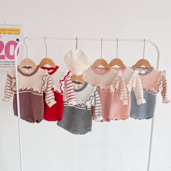 rompers wholesale baby girl bodysuits born stripe patchwork knitted long sleeve romper overalls clothes 0-3y e82126 x7rj, Blue
rompers wholesale baby girl bodysuits born stripe patchwork knitted long sleeve romper overalls clothes 0-3y e82126 x7rj, Blue