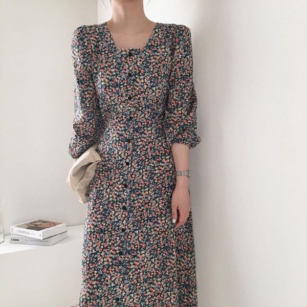 casual dresses hzirip 2021 printing square collar florals long dress elegant ol autumn all match summer women fashion femme vestidos robe, Black;gray
casual dresses hzirip 2021 printing square collar florals long dress elegant ol autumn all match summer women fashion femme vestidos robe, Black;gray