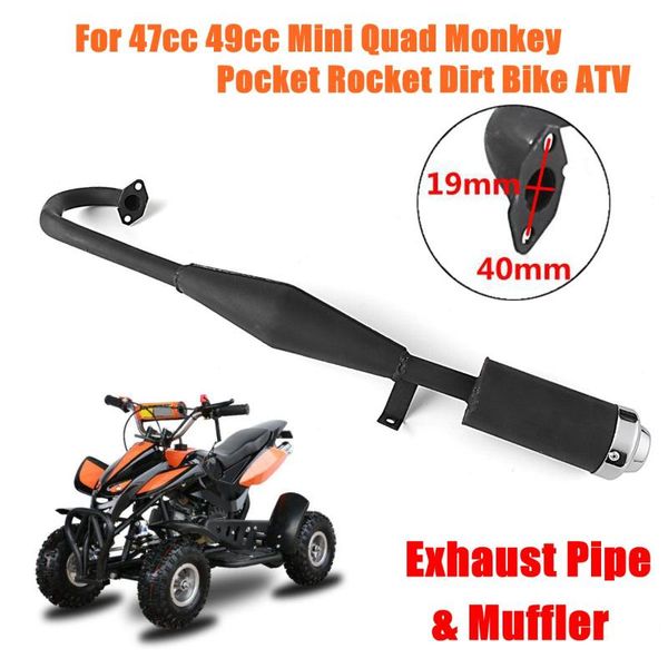 exhaust pipe black 43cc 47cc 49cc mini atv motorcycle accessories bike quad dirt scooter spare parts muffler
exhaust pipe black 43cc 47cc 49cc mini atv motorcycle accessories bike quad dirt scooter spare parts muffler