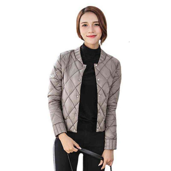 2021 korean fashion lightweight down et women's short slim stand collar light small autumn and winter diamond lattice, Black
2021 korean fashion lightweight down et women's short slim stand collar light small autumn and winter diamond lattice, Black