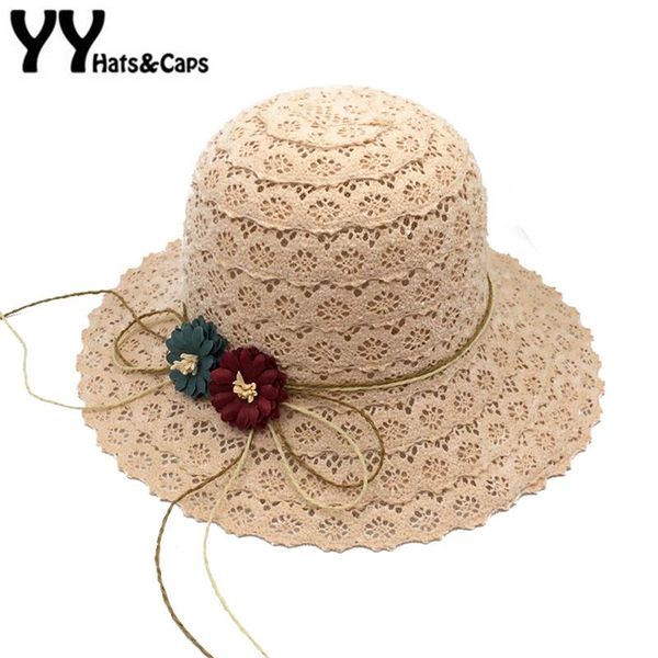 colors summer parent-child sunhats floral beach cap women sun visor hat girls lace with wide brim foldable yy18076 caps & hats, Yellow
colors summer parent-child sunhats floral beach cap women sun visor hat girls lace with wide brim foldable yy18076 caps & hats, Yellow