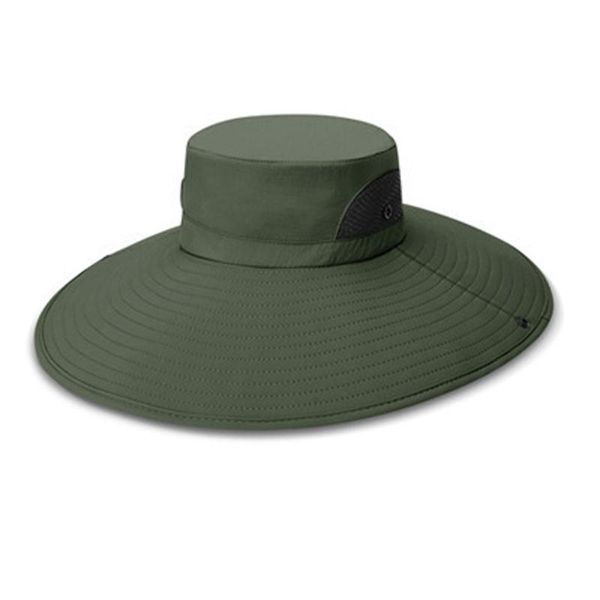 wide brim hats uv protection sun hat men's outdoor travel cycling fisherman visor mountaineering korean big eaves, Blue;gray
wide brim hats uv protection sun hat men's outdoor travel cycling fisherman visor mountaineering korean big eaves, Blue;gray