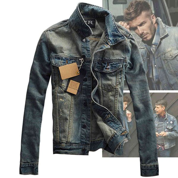 men's jackets autumn motorcycle denim male jacket korea classic trend vintage blue jean fashion single breasted outerwear j54b, Black;brown
men's jackets autumn motorcycle denim male jacket korea classic trend vintage blue jean fashion single breasted outerwear j54b, Black;brown