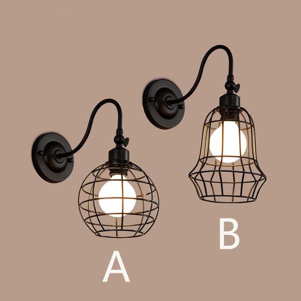 wall lamp american simplicity industrial vintage iron cage lamps lamp-chimney edison light bulb fixture balcony aisle
wall lamp american simplicity industrial vintage iron cage lamps lamp-chimney edison light bulb fixture balcony aisle