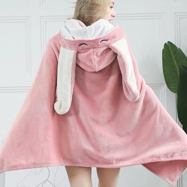 comforters & sets cute ears coral fleece thick warm blankets lzay cloak shawl blanket with hat office nap bedroom bedding quilts
comforters & sets cute ears coral fleece thick warm blankets lzay cloak shawl blanket with hat office nap bedroom bedding quilts