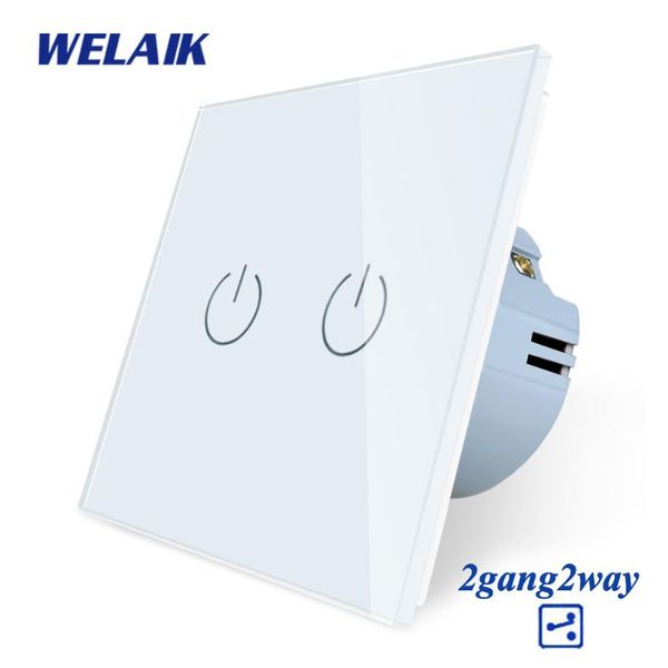 smart home control welaik1 eu 2gang2way stairs switch crystal glass panel led lamp touch european standard wall light a1922cw
smart home control welaik1 eu 2gang2way stairs switch crystal glass panel led lamp touch european standard wall light a1922cw
