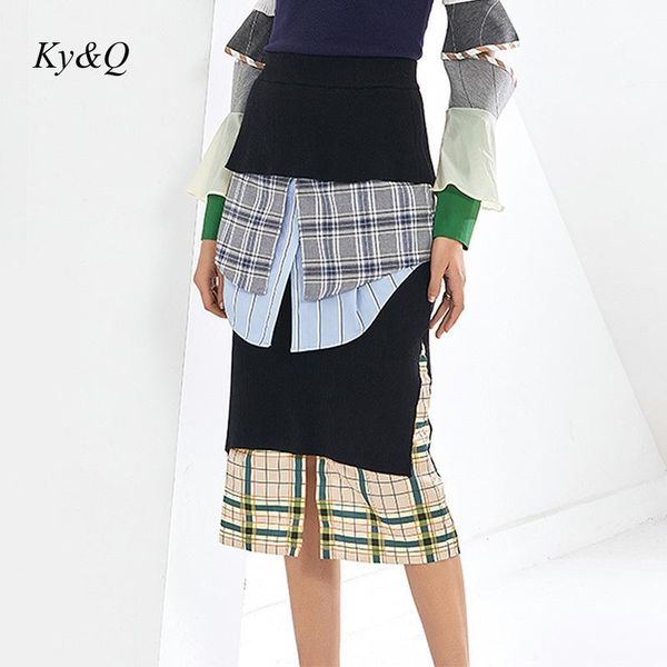 skirts design multi layer ruffle skirt high waist female fashion temperament chic contrast stitching lattice women runway, Black
skirts design multi layer ruffle skirt high waist female fashion temperament chic contrast stitching lattice women runway, Black