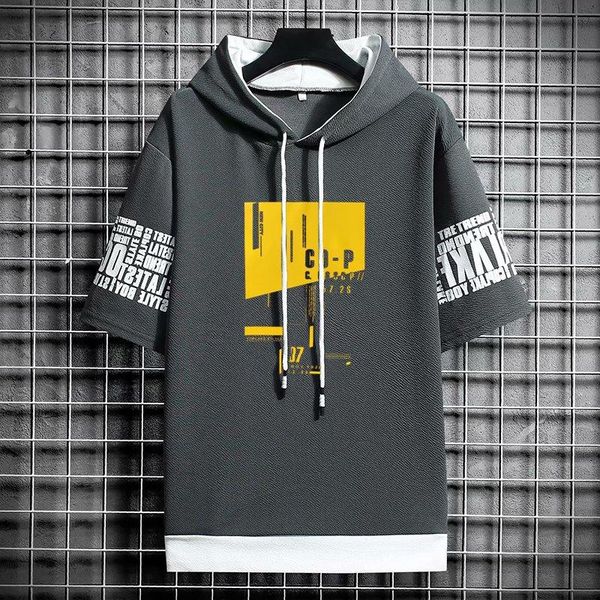 men's hoodies & sweatshirts men casual harajuku prints clothing korean style fashion streetwear half sleeve hooded, Black
men's hoodies & sweatshirts men casual harajuku prints clothing korean style fashion streetwear half sleeve hooded, Black