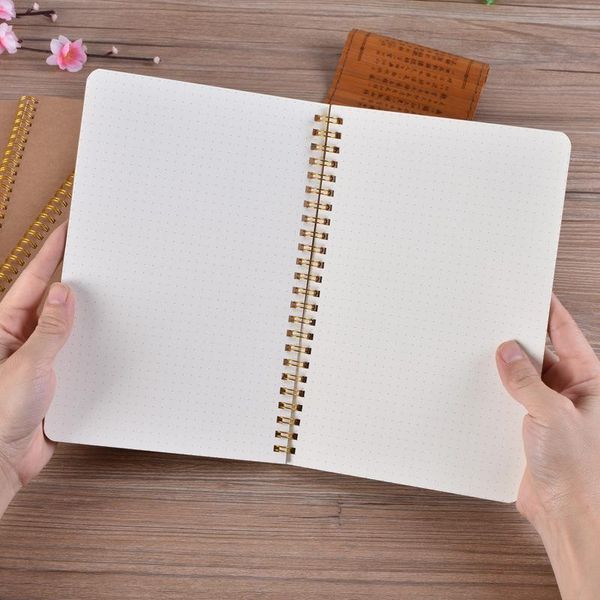 journal a5 notebook kraft grid dot blank drawing daily weekly planner agenda book time management school supplies gift notepads, Purple;pink
journal a5 notebook kraft grid dot blank drawing daily weekly planner agenda book time management school supplies gift notepads, Purple;pink
