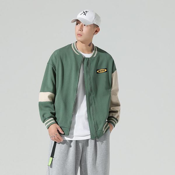 men's jackets japanese style men letter printed zipper up jacket preppy design cool casual loose coat patchwork spring autumn baseball, Black;brown
men's jackets japanese style men letter printed zipper up jacket preppy design cool casual loose coat patchwork spring autumn baseball, Black;brown