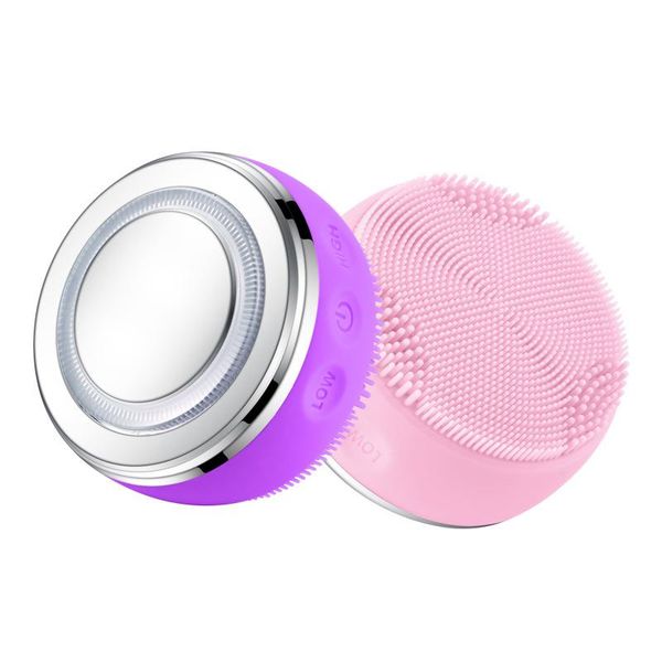 rechargeable heating color light massage import instrument skin rejuvenation beauty silicone facial cleansing brush electric massagers
rechargeable heating color light massage import instrument skin rejuvenation beauty silicone facial cleansing brush electric massagers