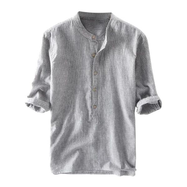 men's casual shirts 5xl big size for men home pure color button linen solid half sleeve retro plus blouse chemise homme, White;black
men's casual shirts 5xl big size for men home pure color button linen solid half sleeve retro plus blouse chemise homme, White;black