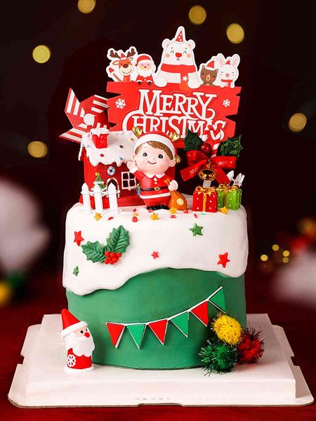 factory outlet party decoration christmas baking cake antler doll snow house doll ornament red card
factory outlet party decoration christmas baking cake antler doll snow house doll ornament red card