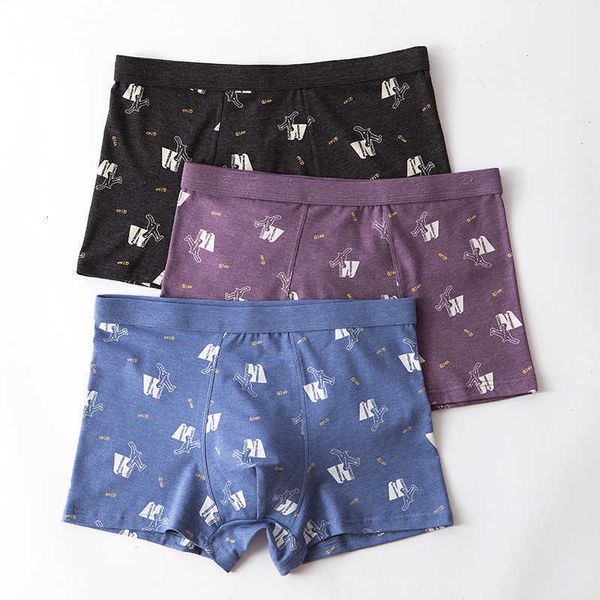 underpants men's stretch cotton boxer shorts underwear breathable personality fashion panties, Black;white
underpants men's stretch cotton boxer shorts underwear breathable personality fashion panties, Black;white