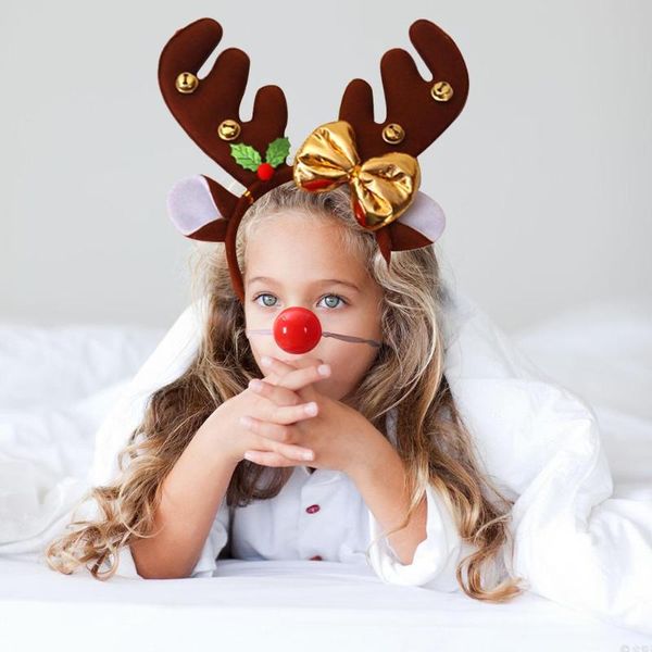 christmas decorations lovely headband with red nose reindeer antlers hair hoop for kids gift headwear festival decorative accessories
christmas decorations lovely headband with red nose reindeer antlers hair hoop for kids gift headwear festival decorative accessories