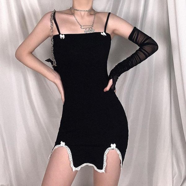casual dresses dress women clothes summer sling one line collar hem split lace slim ba fg5d, Black;gray
casual dresses dress women clothes summer sling one line collar hem split lace slim ba fg5d, Black;gray