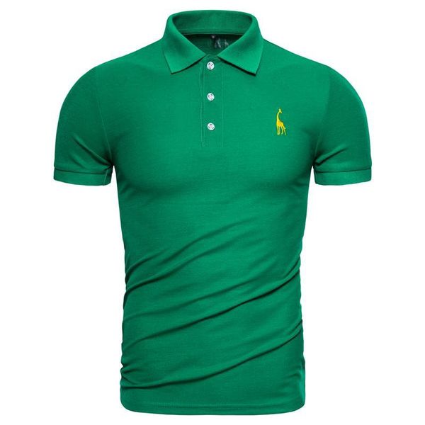 men's polos summer cotton t-shirt short-sleeved business wear casual fashion lapel giraffe embroidered shirt s-3xl rbsy, White;black
men's polos summer cotton t-shirt short-sleeved business wear casual fashion lapel giraffe embroidered shirt s-3xl rbsy, White;black