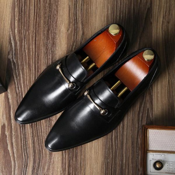 luxurious italian genuine leather men wedding oxford shoes slip on pointed toe office business suit dress shoe for g120, Black
luxurious italian genuine leather men wedding oxford shoes slip on pointed toe office business suit dress shoe for g120, Black