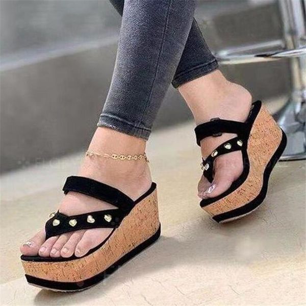 slippers large size sports women's sandals summer fashion bottom womens shoes casual breathable rivet platform women slides, Black
slippers large size sports women's sandals summer fashion bottom womens shoes casual breathable rivet platform women slides, Black