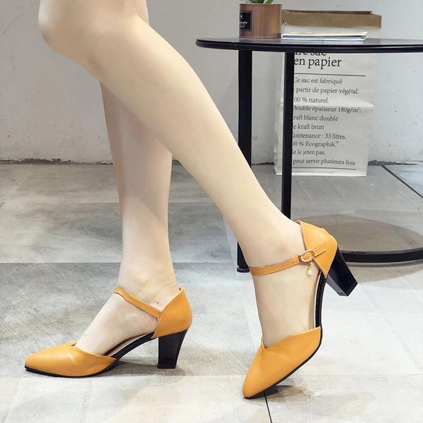 dress shoes female summer fashion belt with single pointy heel buckle casual high heels woman comfortable spring u22-59, Black
dress shoes female summer fashion belt with single pointy heel buckle casual high heels woman comfortable spring u22-59, Black