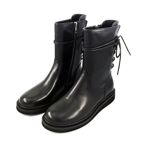 boots autumn style fashion flat-bottomed round head high-female back strap mid-tube korean women short trend, Black
boots autumn style fashion flat-bottomed round head high-female back strap mid-tube korean women short trend, Black