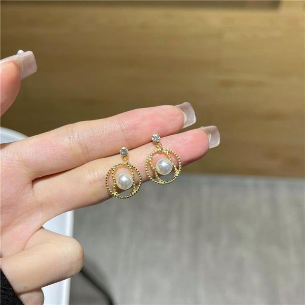 hoop & huggie han edition tide romantic pearl earring sweet contracted geometric retro women jewelry a birthday present, Golden;silver
hoop & huggie han edition tide romantic pearl earring sweet contracted geometric retro women jewelry a birthday present, Golden;silver