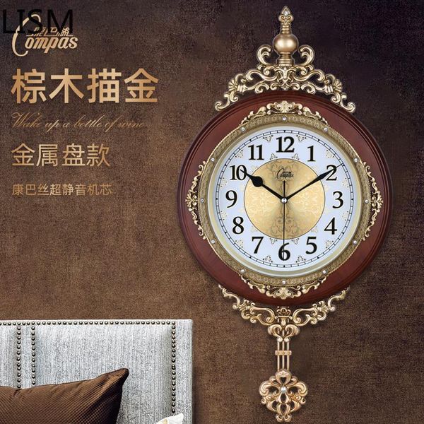 wall clocks luxury large clock pendulum swing living room vintage watches metal creative nordic home decor silent watch
wall clocks luxury large clock pendulum swing living room vintage watches metal creative nordic home decor silent watch