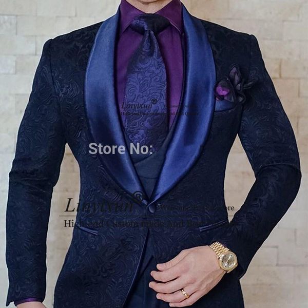 piece floral jacquard men suits for wedding slim fit custom tuxedo with shawl lapel man fashion groom jacket vest pants men's & blazers, White;black
piece floral jacquard men suits for wedding slim fit custom tuxedo with shawl lapel man fashion groom jacket vest pants men's & blazers, White;black