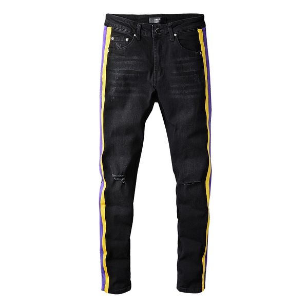 2021 mens designer jeans distressed ripped biker slim fit motorcycle denim for men s fashion jean mans pants pour hommes #682, Blue
2021 mens designer jeans distressed ripped biker slim fit motorcycle denim for men s fashion jean mans pants pour hommes #682, Blue