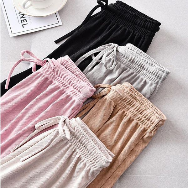 summer spring fashion tide black casual loose elastic waist high pleated wide leg women chiffon pants women's & capris, Black;white
summer spring fashion tide black casual loose elastic waist high pleated wide leg women chiffon pants women's & capris, Black;white