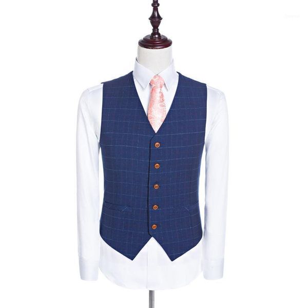 men's vests plaid for men formal business casual singal-breasted gentleman slim fit jacket waistcoat wedding groom costumes, Black;white
men's vests plaid for men formal business casual singal-breasted gentleman slim fit jacket waistcoat wedding groom costumes, Black;white