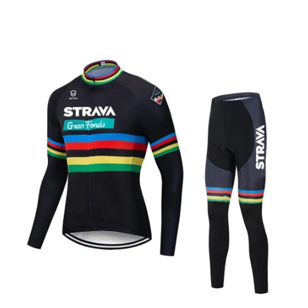 racing sets 2021 strava men's cycling jersey long sleeve set mtb bike clothing maillot ropa ciclismo hombre bicycle wear 20d gel bib pa, Black;blue
racing sets 2021 strava men's cycling jersey long sleeve set mtb bike clothing maillot ropa ciclismo hombre bicycle wear 20d gel bib pa, Black;blue