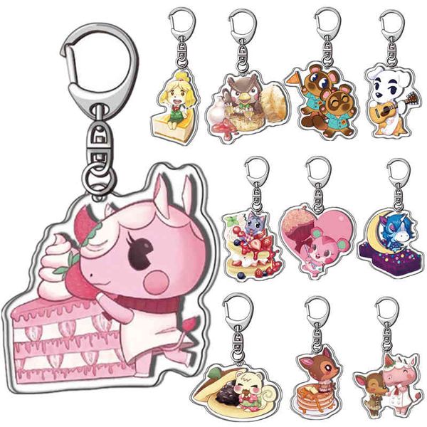 cartoon keychains animal crossing keychain toy acrylic pendant double-sided forest friends association, Silver
cartoon keychains animal crossing keychain toy acrylic pendant double-sided forest friends association, Silver