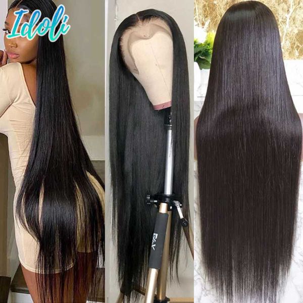 lace wigs bone straight front human hair for black women 13x4 frontal wig 180% remy brazilian closure, Black;brown
lace wigs bone straight front human hair for black women 13x4 frontal wig 180% remy brazilian closure, Black;brown