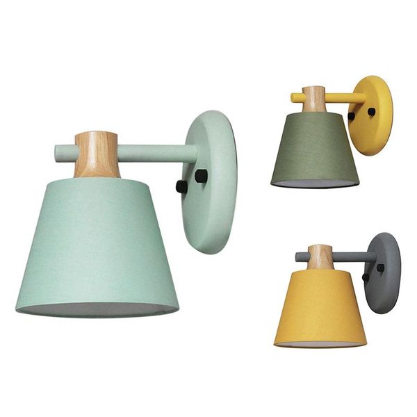 wall lamp modern macaron color fabric shade oak wood iron arm sconce bedside kitchen el restaurant
wall lamp modern macaron color fabric shade oak wood iron arm sconce bedside kitchen el restaurant