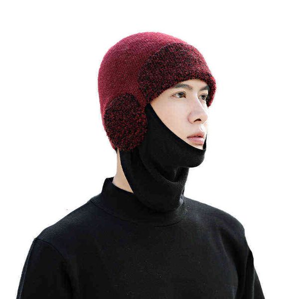 hat men's winter thickened warm wool korean outdoor pullover mask dual-purpose ear protection headcap, Blue;gray
hat men's winter thickened warm wool korean outdoor pullover mask dual-purpose ear protection headcap, Blue;gray