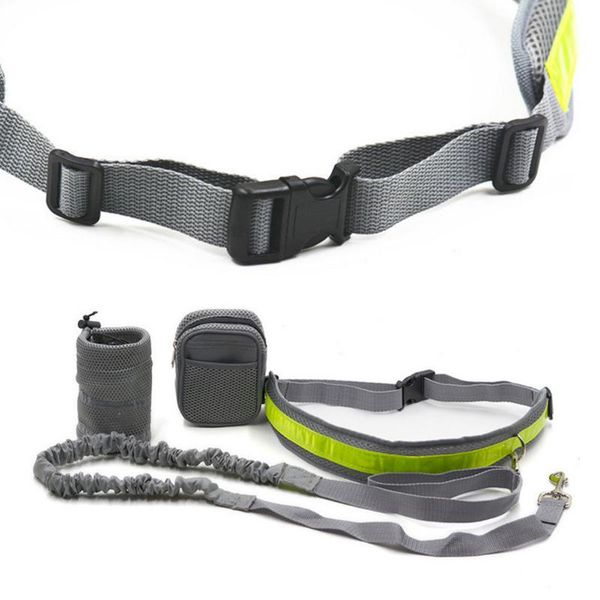 dog leash set with bag outdoor waist belt training pet jogging lead strap reflective strip adjustable walking running elastic collars & leas
dog leash set with bag outdoor waist belt training pet jogging lead strap reflective strip adjustable walking running elastic collars & leas
